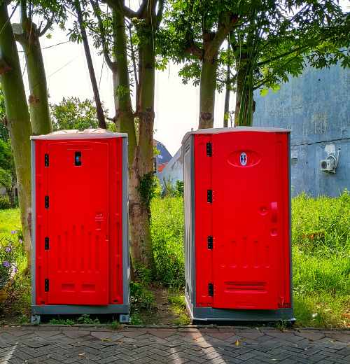 Green Portable Toilet Rental